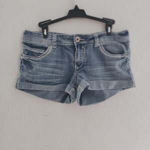 Hydrolic Blue Denim Women's Shorts